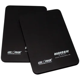 Skydda Kneputer – Lett Beskyttelse, Svart, 1 Stykk, SSK-770