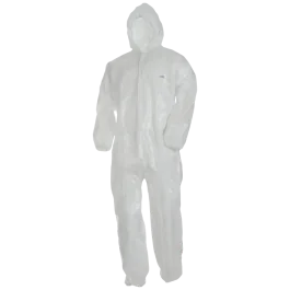 L.Brador Korttidsdress – Beskyttelse Mot Støv (Hvit, 1 Stykk), SSK-817