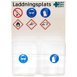 Medical Care System Ladeskilt – Informasjon Om Farer (378702005, 1 Stykk)