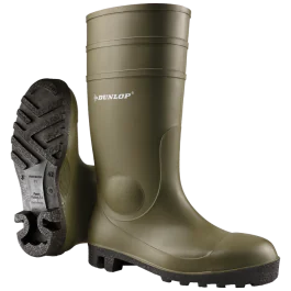 Dunlop Protomastor Vernestøvel – Grønn, 1 Par, SSK-711