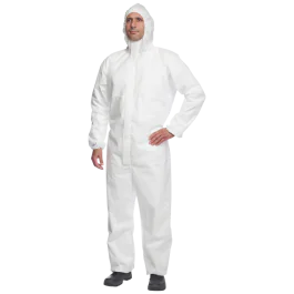 ProShield Korttidsdress – Komfortabel Beskyttelse (Hvit, 1 Stykk, Størrelse: M-3XL), SSK-653
