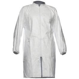 Tyvek Laboratoriefrakk – Utmerket Partikkelbeskyttelse (Hvit, 1 stykk, Størrelse S–2XL), SSK-538