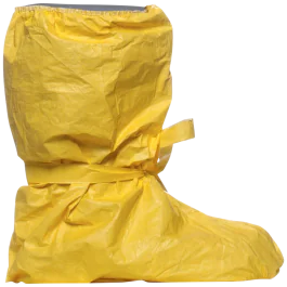 DuPont Tychem Støvelbeskyttelse – God kjemikaliebeskyttelse (557000099, Gul, 1 PAR, størrelse-One Size)