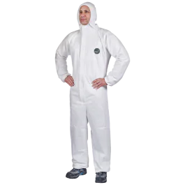 ProShield Korttidsdress – Høy Væskeavstøtning (Hvit, Størrelse M–3XL), SSK-636