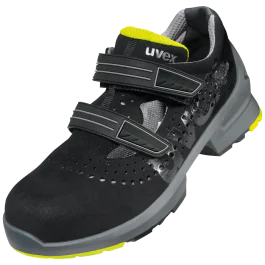 Uvex Vernesandal – Krom- og Metallfri, ESD-godkjent (Svart, 1 Par), SSK-936