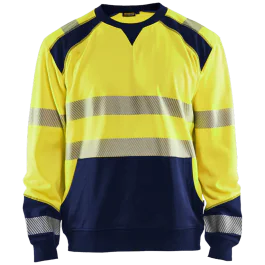 Blåkläder Sweatshirt – Høy Synlighet, Praktiske Funksjoner, 1 Stykk, SSK-B050