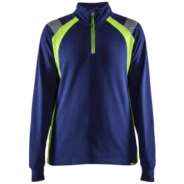 Blåkläder Genser – Komfortabel, Reflekterende (Dame, Marine/Gul, Svart/Gul, Størrelser XS-3XL), 1 Stykk, SSK-B367