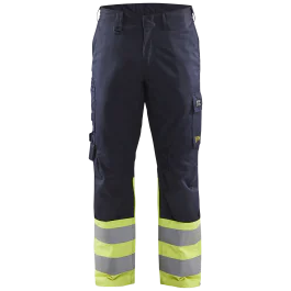 Blåkläder Flammehemmende Bukse – Høy Slitestyrke, Vannavvisende, 1 Stykk, SSK-B451