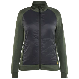 Blåkläder Genser – Stilfull og Praktisk (Dame, Grønn/Svart, Størrelser XS-3XL), 1 Stykk, SSK-B352