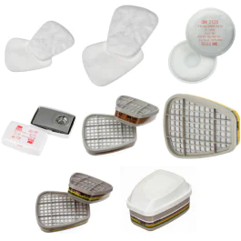 3M Filtre for Høy Beskyttelse og Effektiv Partikkelfiltrering, 1 Par, SSS-007