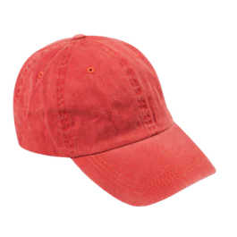 Tracker Original Stonewashed Cap – Lett, Klassisk Design ( 603506, rød, 1 Stykk )