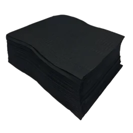 Unigloves Black Lap Cloths – Fuktbeskyttelse, Engangsbruk(5125-SCH, , 500 Stykk, størrelse-)