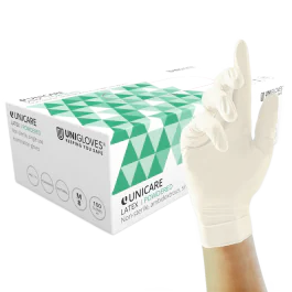 Unigloves Unicare Latex Hansker, 1000 Stykk, SUG-GS002X