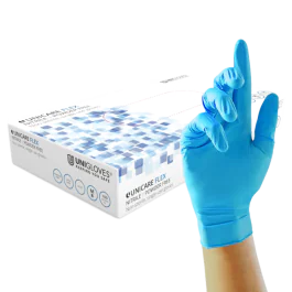 Unigloves Unicare Nitrile Hansker – Lettvekts, Høy Komfort, 1000 Stykk, SUG-GS021X