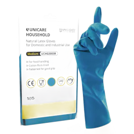 Unigloves Unicare Flerfargede Nøytralhansker, 144 Par, SUG-UCHG300XB-XY