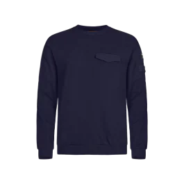 Tranemo Collegegenser – Flammehemmende, PFAS-fri (Marineblå, Størrelser XS-4XL),  1 Stykk, STN-598589