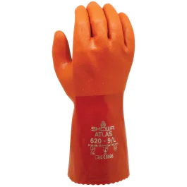 Showa PVC-Hanske – Væsketett, Høy Slitestyrke, 1 Par, SSS-1193