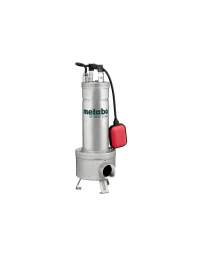Metabo Bygg- og Skittenvannspumpe – Høy ytelse, selvrensende ( 604114000, 1 Boks )
