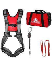 Cresto Fallsikringssett – Polstret Sele, 2m Blokk (012220032, 1 Stykk)