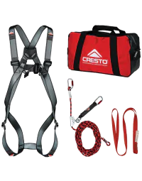 Cresto Fallsikringssett – For Takarbeid, Enkel Bruk (012220033, 1 Stykk)