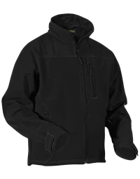 Blåkläder Softshell-Jakke – Vann- og vindavvisende ( 811455104, Svart, 1 Stykk, størrelse-S )