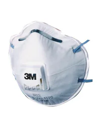 3M 8822 Støvmasker – Komfortabel, Effektiv Beskyttelse ( 8822, Hvit, 1 Stykk )