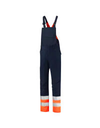 Tricorp Bib & Brace High Vis, InkFluororange, 1 Stykk, SUT-753006-BlekkFluoromrade-42, str. 42
