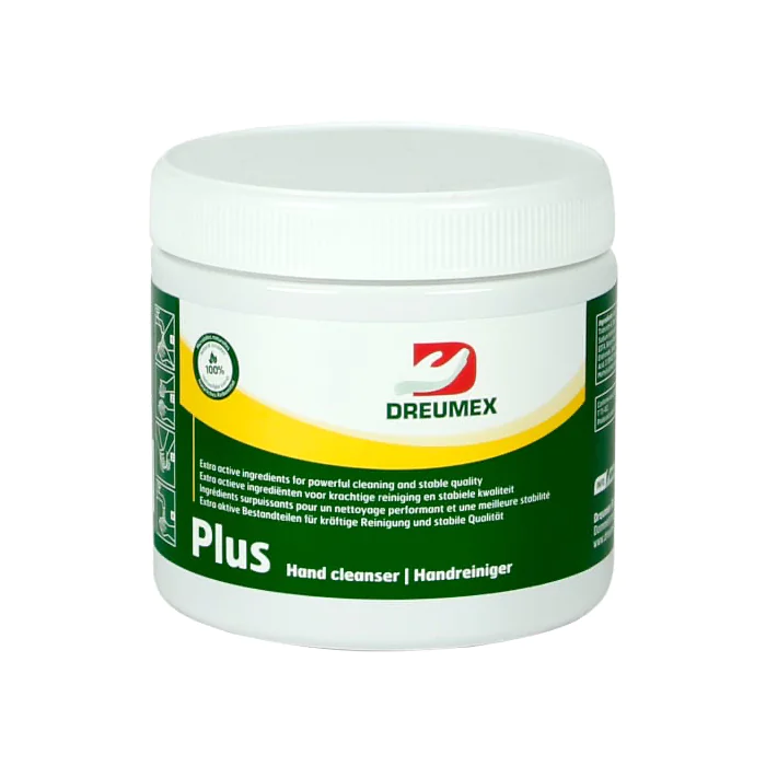 Dreumex Plus håndrenseboks, gul, 600 ml, SKC-2387581