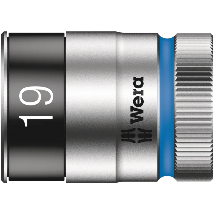 Wera Zyklop Socket – Holdfunksjon og Skruing, 1 Stykk, SWE-410