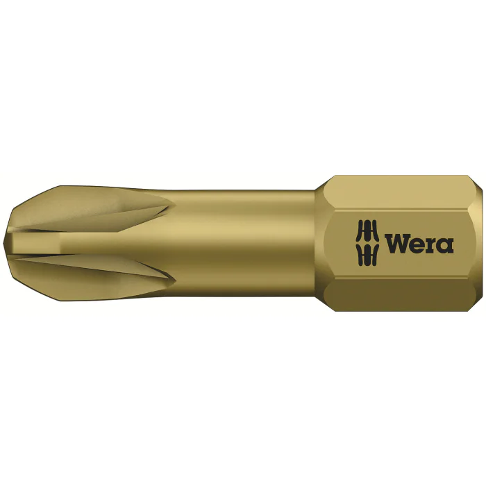 Wera TH-Bits – Torsjonsbeskyttelse (10 Stykk, PZ 1-3x25), 10 Stykk, SWE-286