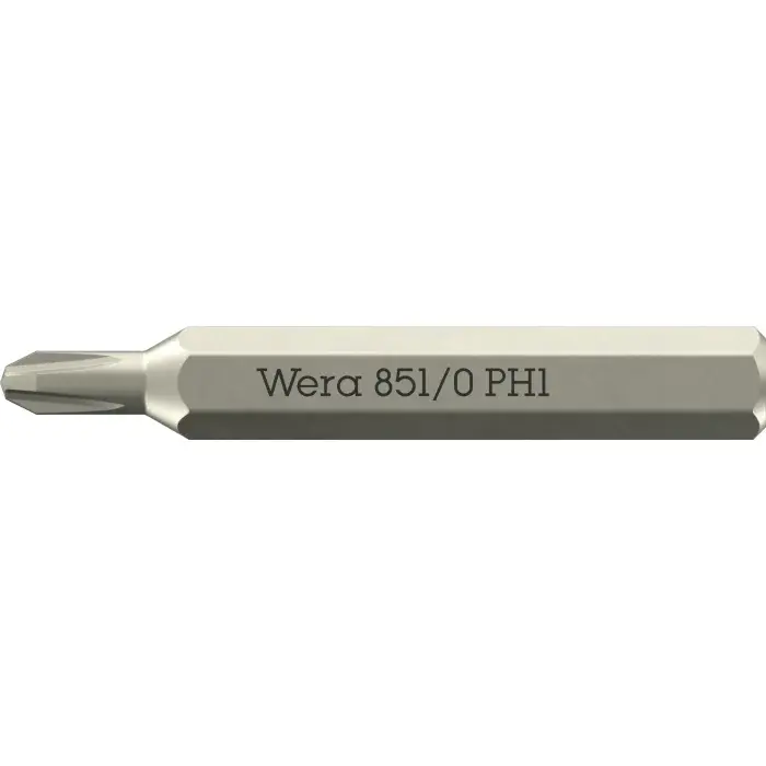 Wera Micro Bits for Phillips Skruer – Premium Kvalitet og Slitesterk, 10 Stykk, SWE-241