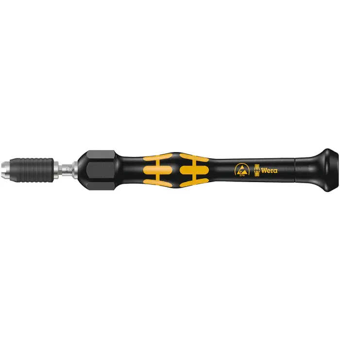 Wera Kraftform Micro ESD Moment Skrutrekker – Justerbar Høy presisjon, 1 Stykk, SWE-009