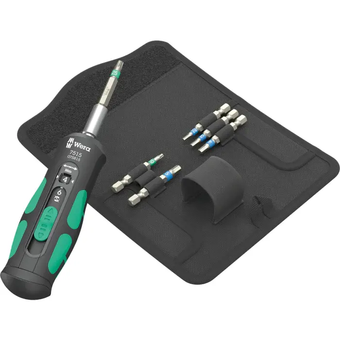 Wera Kraftform Safe-Torque Verktøysett – Rask Momentjustering, 1 Boks, SWE-161