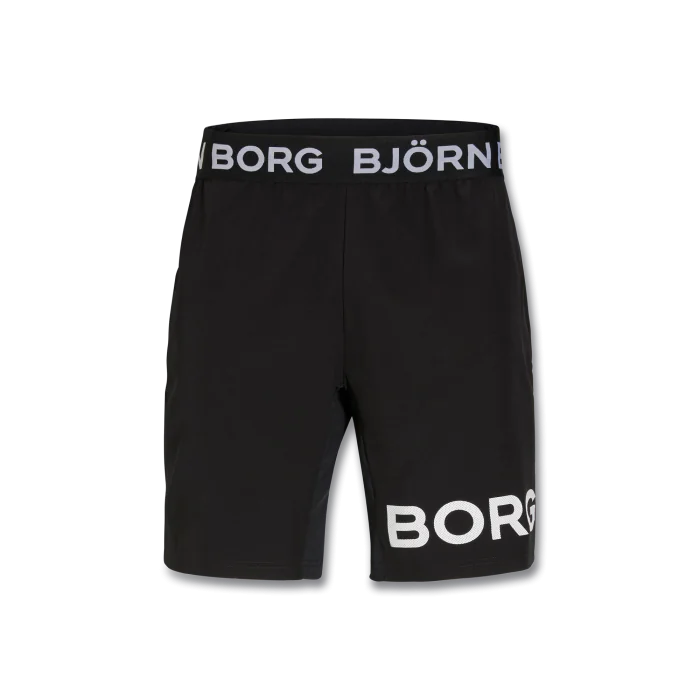 Björn Borg Borg Logo Shorts, Herre, Svart, Størrelse S-XXL, SBG-1000134