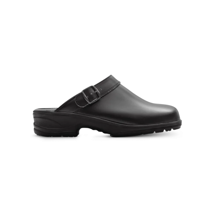 Monitor Birka ryggstrap arbeidstresko, unisex, svart og hvit, størrelse 35-47, SBG-1000253