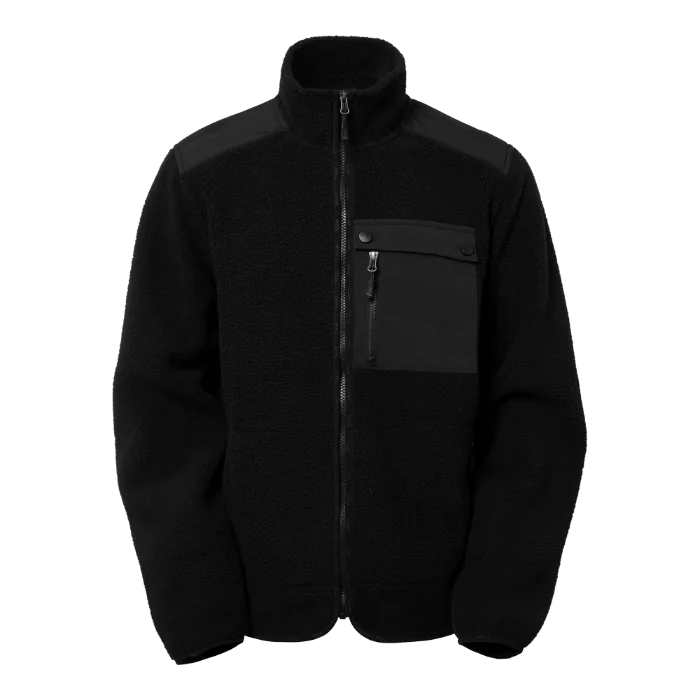 South West Paul Fleece, Herre, Farger: Svart, Mørkegrå, Off white, Mørk oliven, Størrelser: S-3XL, SBG-1000332