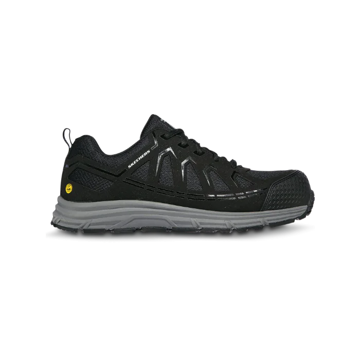 Skechers Malad II vernesko, herre, svart og marine, størrelse 41-46, SBG-1000463