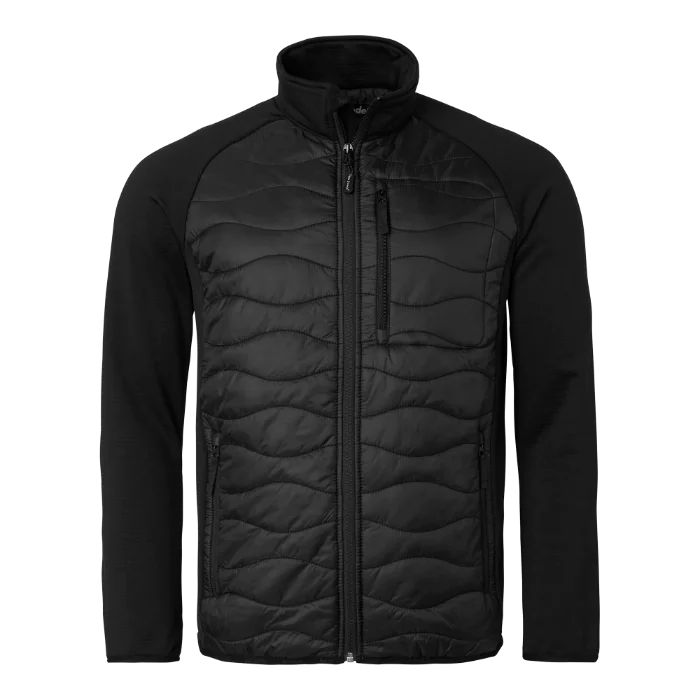 Top Swede 354 Hybridjakke Unisex, Svart/Svart-grønn, Størrelser XS-3XL, SBG-1000895