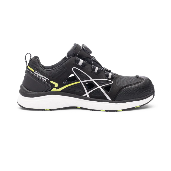 Monitor Enterprise Sikkerhetssandal, unisex, svart, størrelse 36-47, SBG-1000969