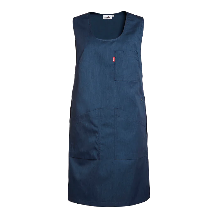 South West Mika Tabard, Dame, Blåmelert, Størrelse XXS-3XL, SBG-1001069