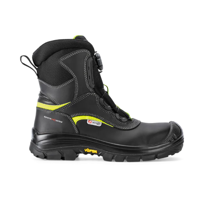 Sixton Rotor Arctic Boa S3 sikkerhetsstøvel, unisex, svart, størrelse 38-48, SBG-1001220