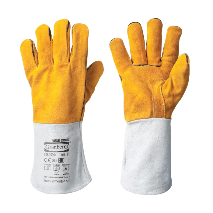 Granberg Sveisehansker – Høy slitestyrke, lang levetid, 6 Par, SGR-106-1690K