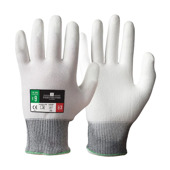 Granberg Kuttbestandige Hansker – Høy slitestyrke, utmerket fingerferdighet, 12 Par, SGR-116-1