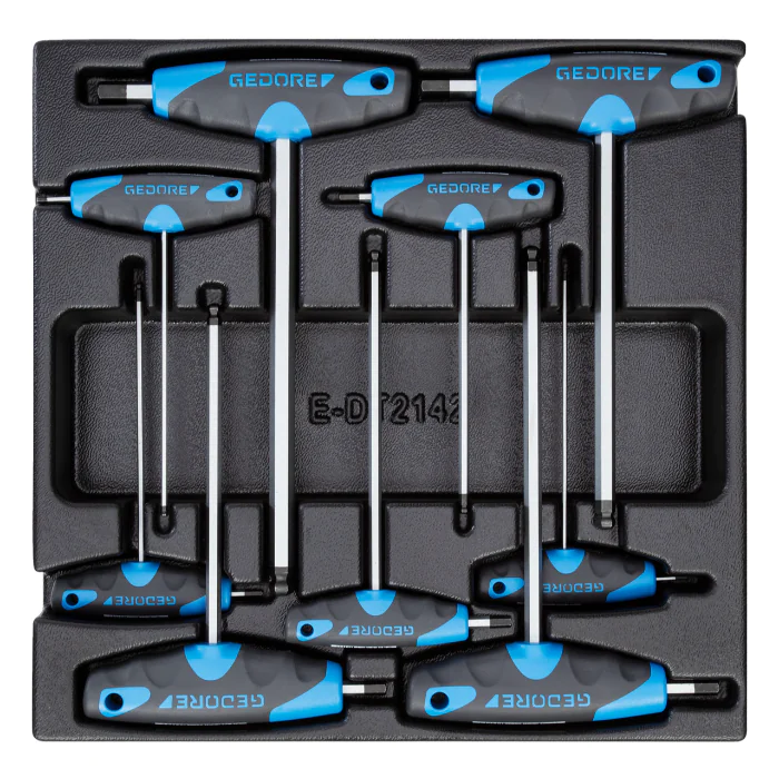 Gedore Blue Line, 1500 ES-DT 2142, Verktøymodul med Verktøysortiment, 1 sett, SGD-1543474