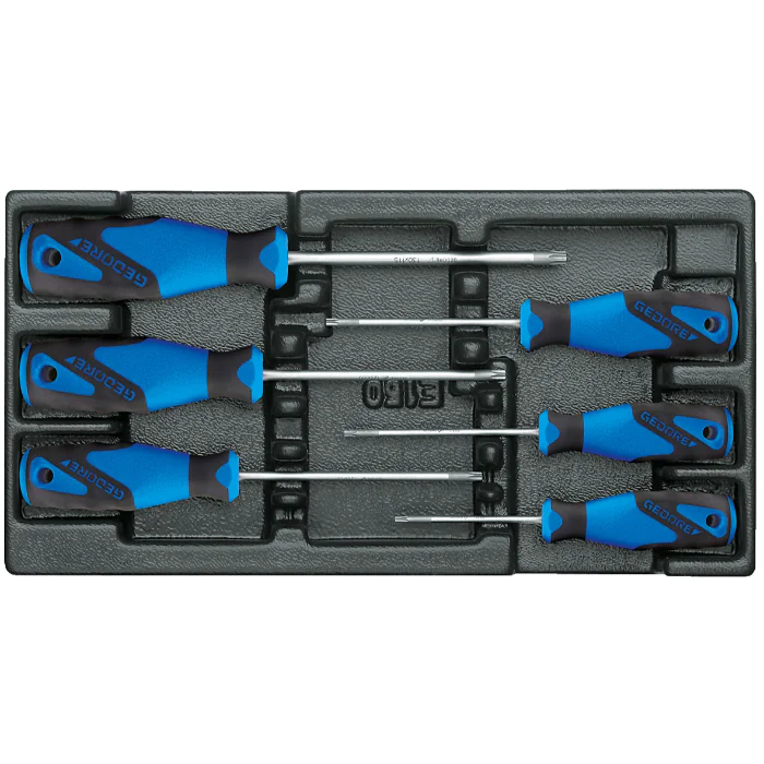 Gedore Blue Line, 1500 ES-2163 TX, Verktøymodul med Verktøysortiment, 1 sett, SGD-1582666