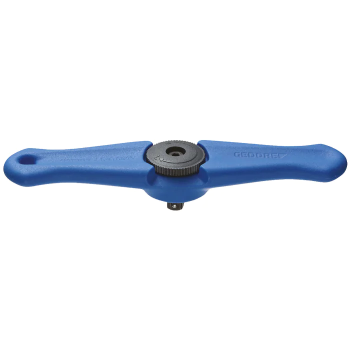 Gedore Blue Line, 2093 U-3 T, skralle med T-håndtak 1/4 tomme 140 mm, 1 stk., SGD-1791532