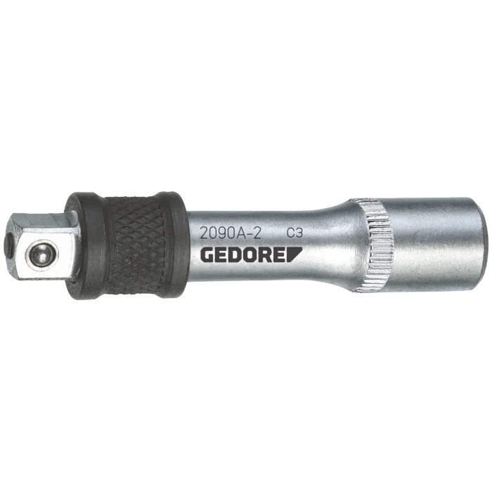 Gedore Blue Line 2090 A-Series Extensions med utløser, 1/4 tomme, 55 mm til 305 mm, SGD-079