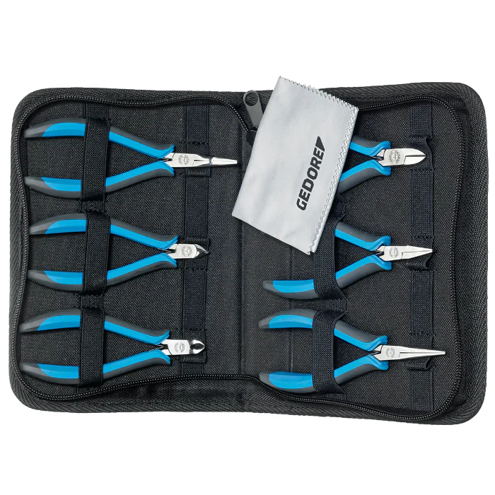 Gedore Blue Line, S 8305 ESD, 6-stk elektronisk tangsett, 1 stk., SGD-1955551