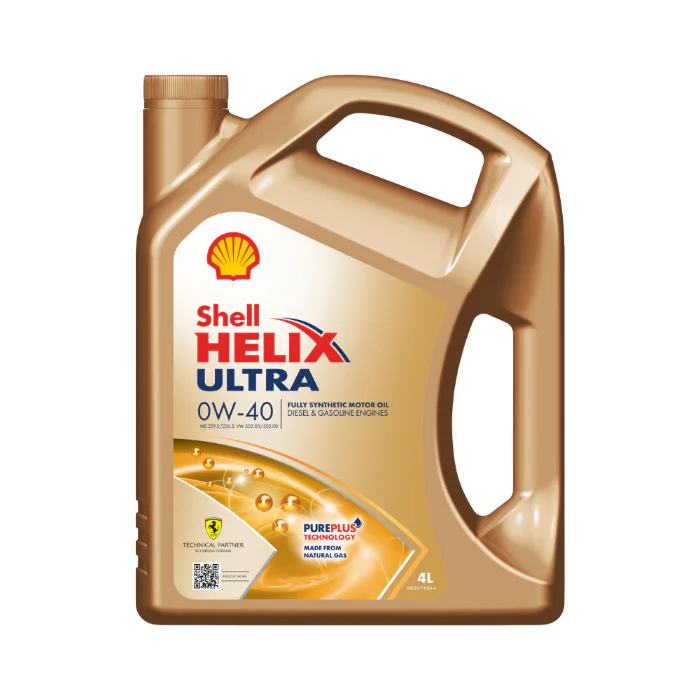 SHELL Helix Ultra 0W-40 – Høy ytelse og motorbeskyttelse, 1 Stykk, SUN-626