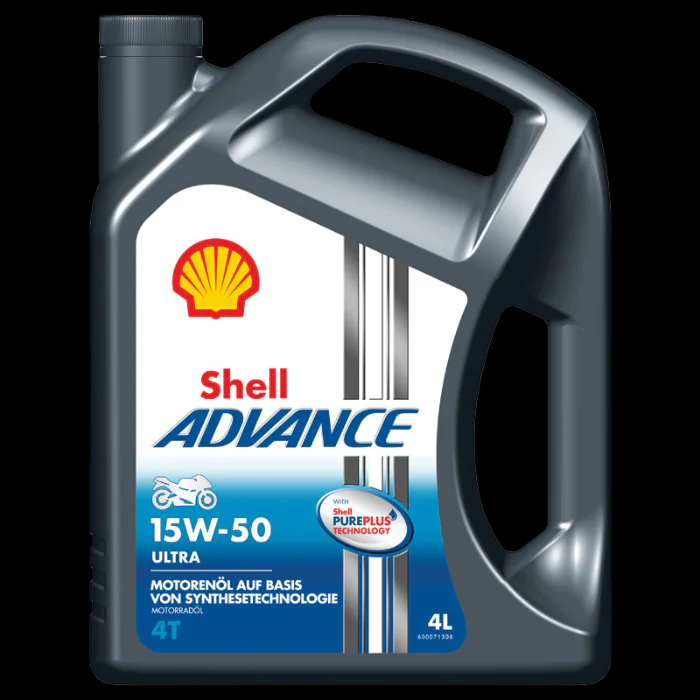 SHELL Advance 4T Ultra 15W-50 Motorolje, 1 Stykk, SUN-570